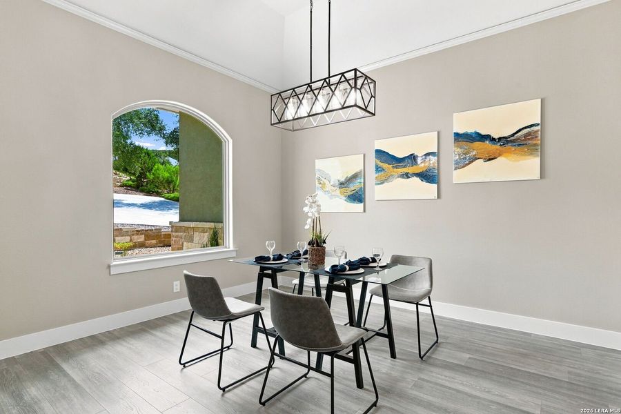 Furnished interior view inside a new home in , San Antonio (Image 17).