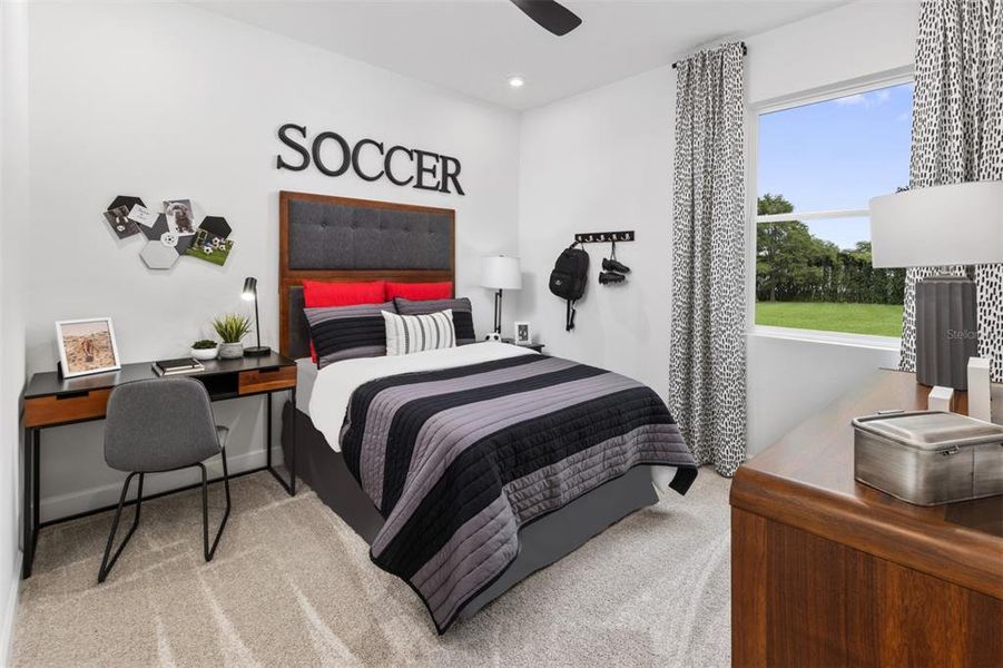 Furnished interior view inside a new home in Wellen Park, Venice (Image 11).