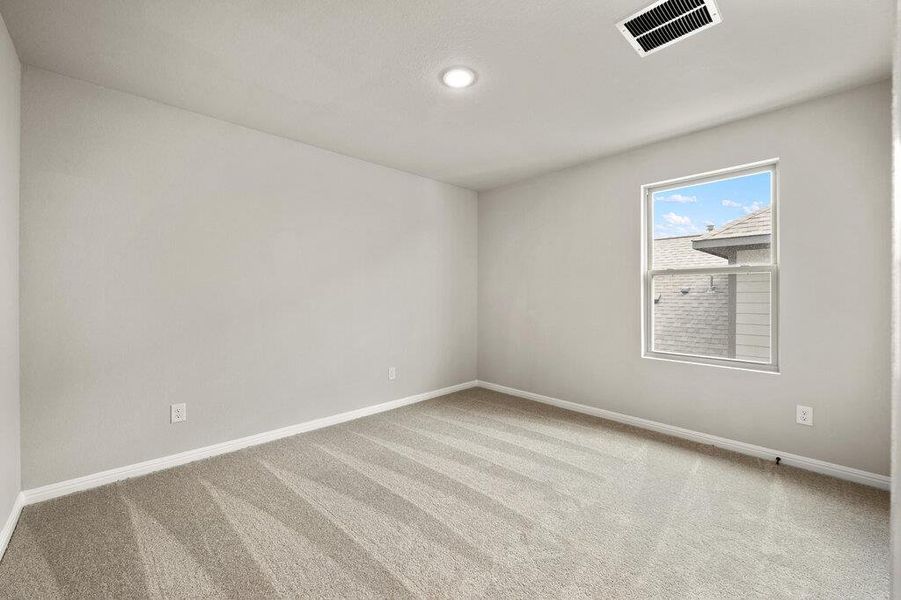 Spacious, unfurnished interior of a new home in Patterson Ranch, Georgetown (Image 35). Spacious, unfurnished interior of a new home in Patterson Ranch, Georgetown (Image 35).