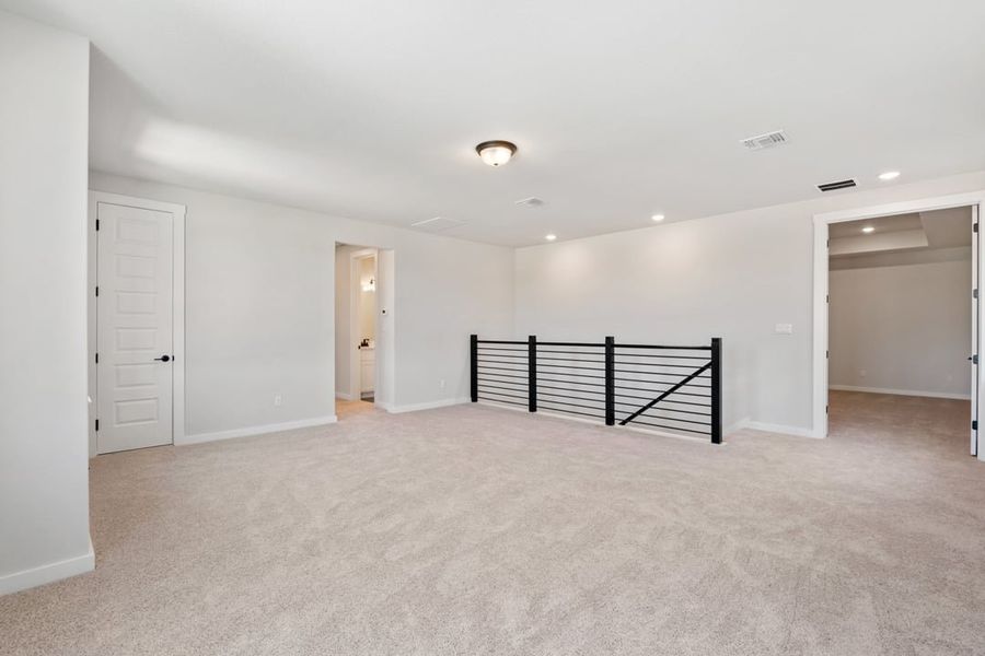 Spacious, unfurnished interior of a new home in Lagos Reserve, Manor (Image 34). Spacious, unfurnished interior of a new home in Lagos Reserve, Manor (Image 34).