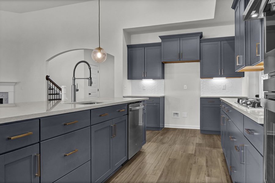 Furnished interior view inside a new home in Grand Park, Leland (Image 7).