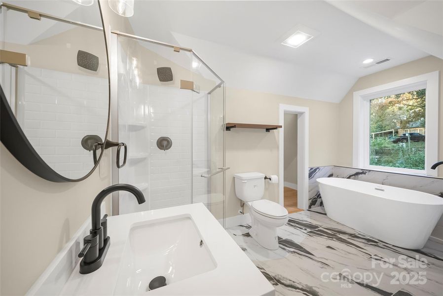 Furnished interior view inside a new home in , Asheville (Image 6).