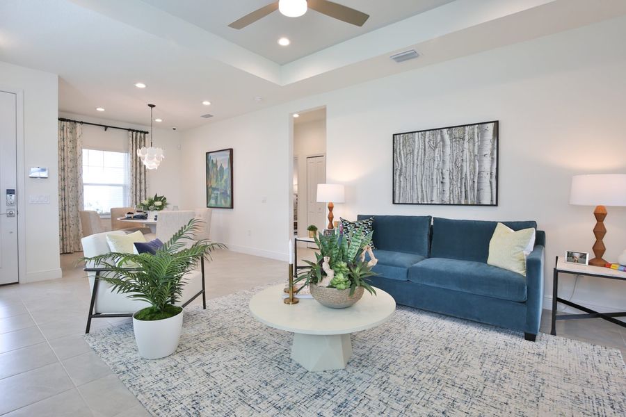 Representative furnished interior of a home built from the Liberty 4 by Neal Communities in Palm Grove, Bradenton (Image 9). Representative furnished interior of a home built from the Liberty 4 by Neal Communities in Palm Grove, Bradenton (Image 9).