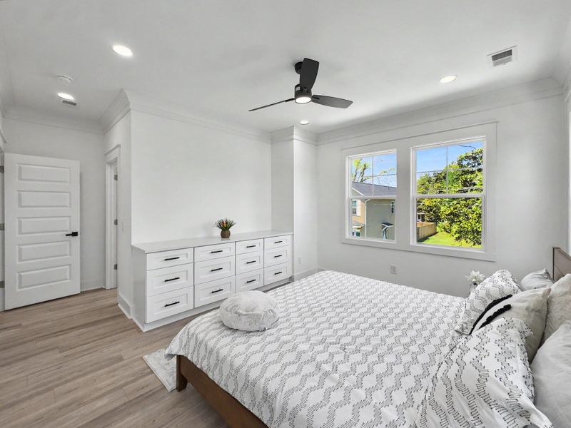 Furnished interior view inside a new home in , North Charleston (Image 19).