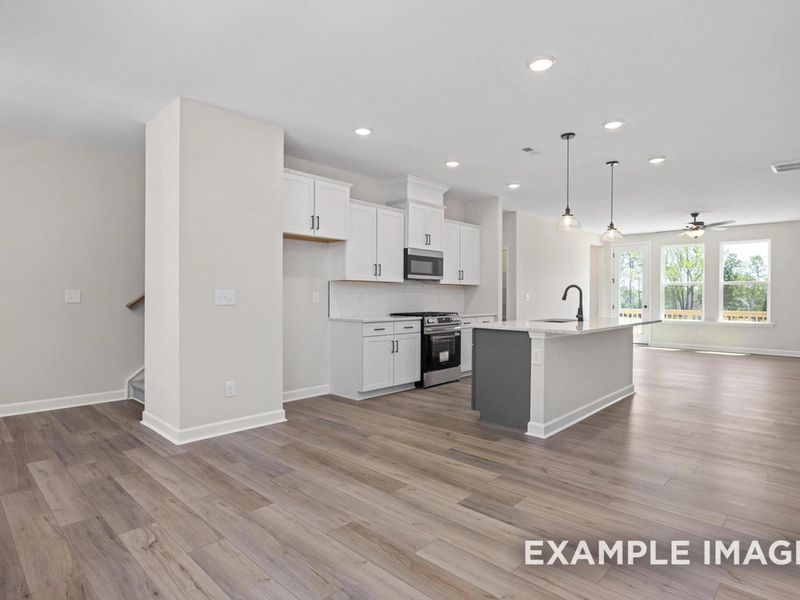 Furnished interior view inside a new home in Camden Park, Knightdale (Image 7).