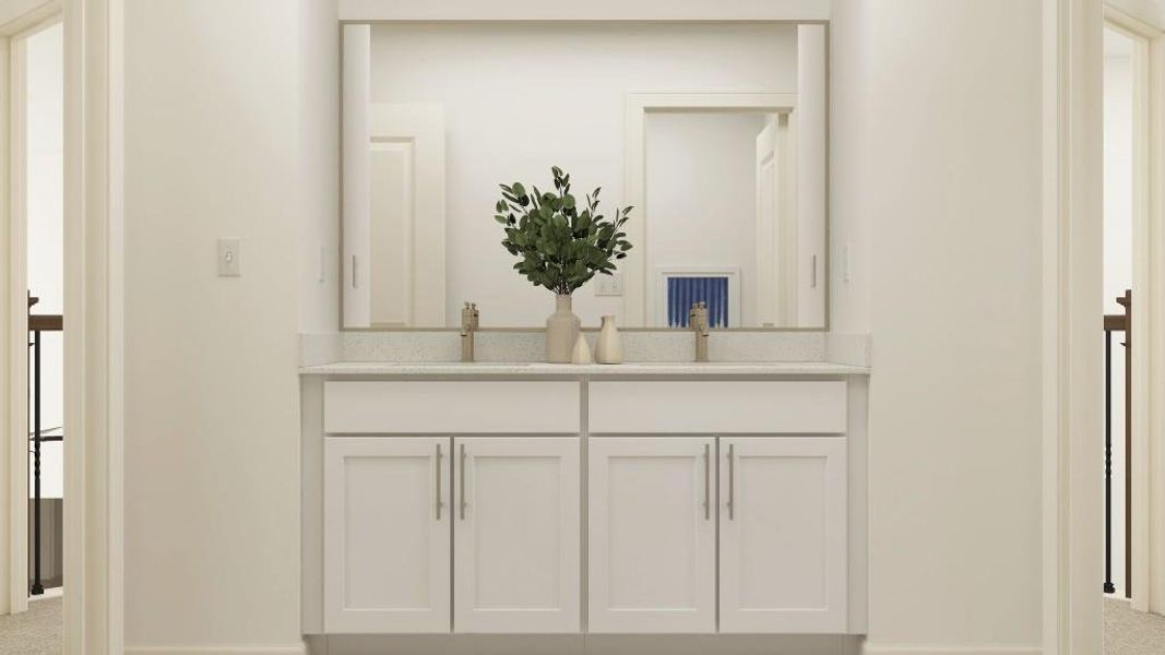 Furnished interior view inside a new home in Deer Valley, Canton (Image 8).