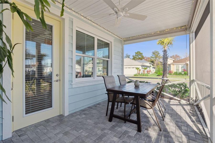 Exterior details and patio area of a home in , Daytona Beach (Image 3).