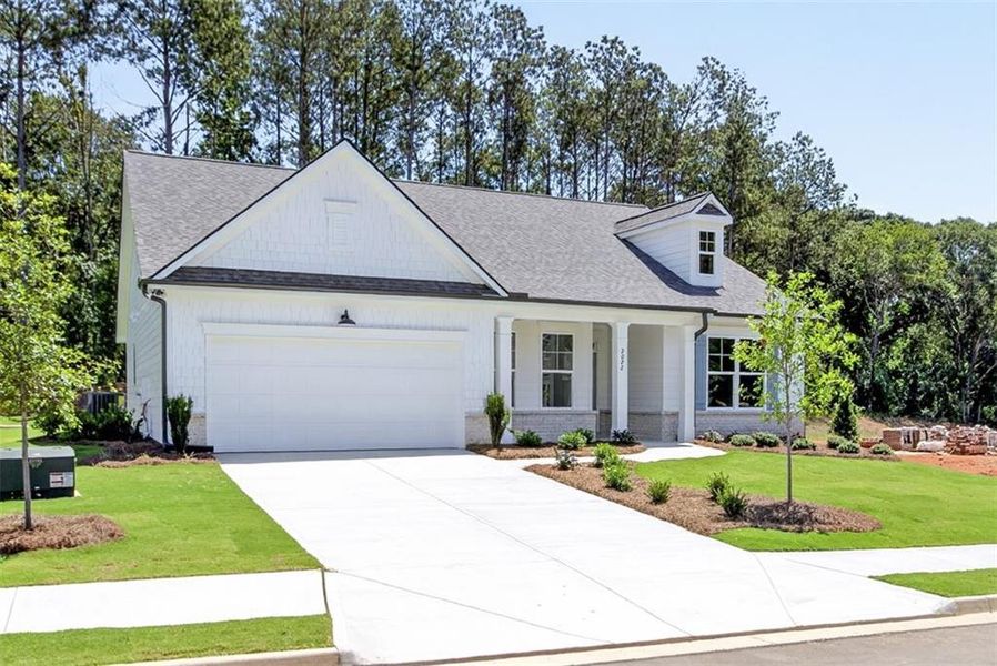 Front exterior of a new home in , Athens, GA, highlighting curb appeal (Image 26).