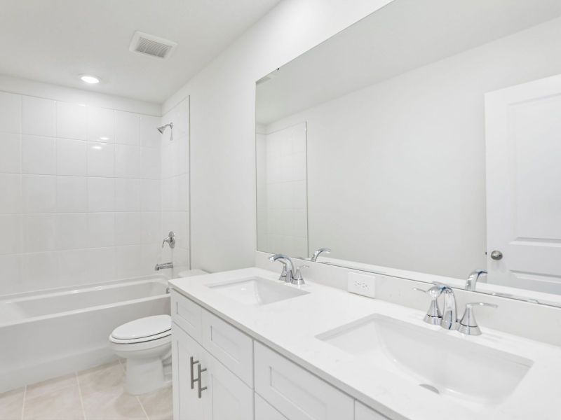 Furnished interior view inside a new home in Hilltop Vistas, Dade City (Image 7).