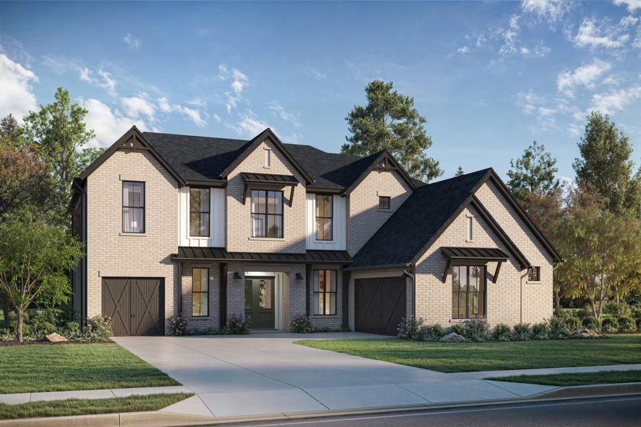 Image 6 representing the Augusta by Landon Homes in Fields - Brookside North, Frisco, TX. Image 6 representing the Augusta by Landon Homes in Fields - Brookside North, Frisco, TX.