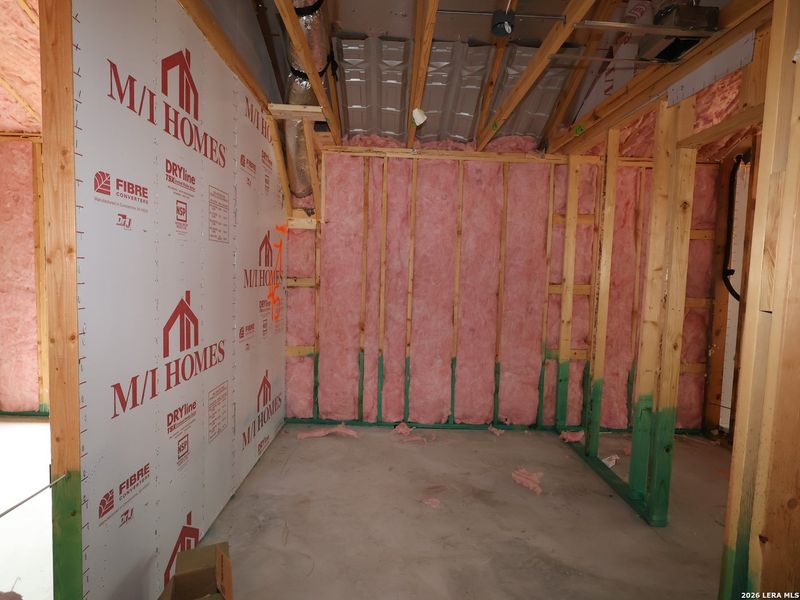 In-progress construction of a new home in Chaparral Ranch, Floresville, TX (Image 31).