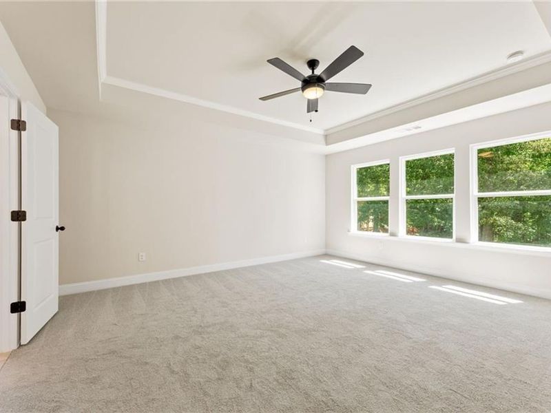 Spacious, unfurnished interior of a new home in Melody Lakeside Estates, Buford (Image 16).
