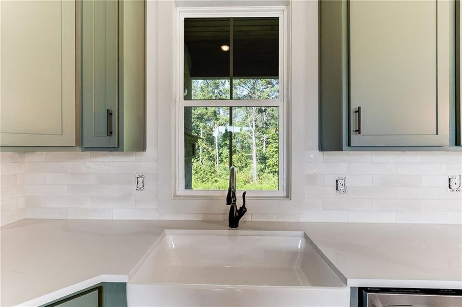 Close-up of interior finishes inside a home in , Dallas (Image 16).