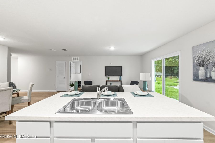 Furnished interior view inside a new home in , Jacksonville (Image 12).