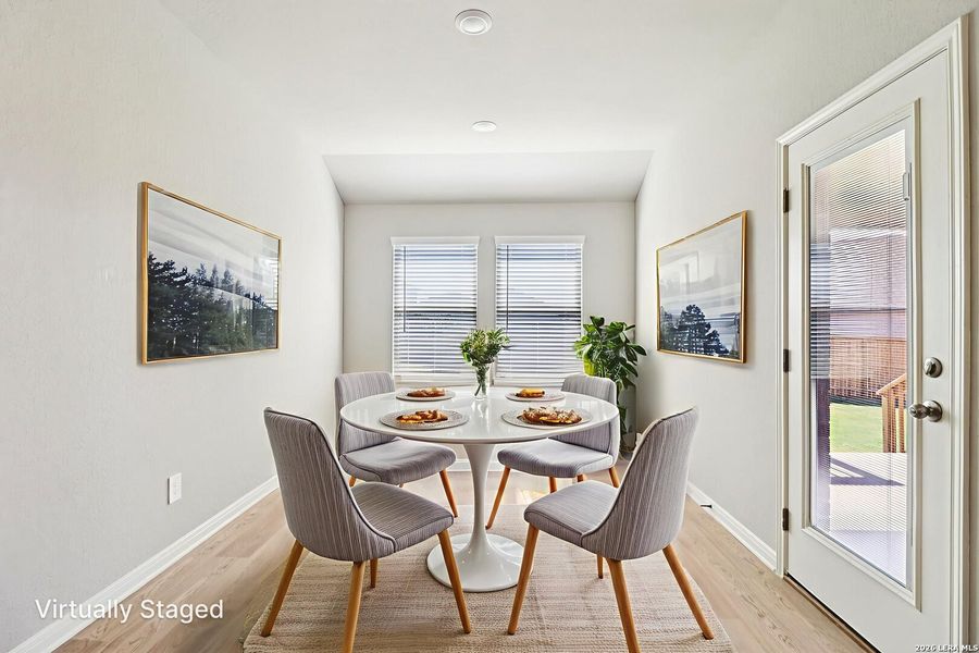 Furnished interior view inside a new home in Catalina, Converse (Image 18).