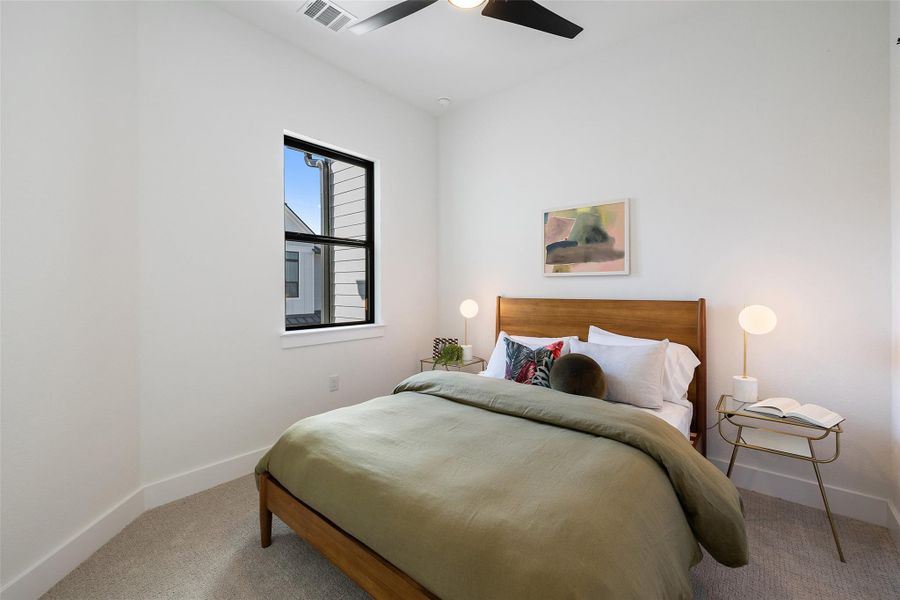Furnished interior view inside a new home in The Enclave At Dulce Lane, Austin (Image 9).