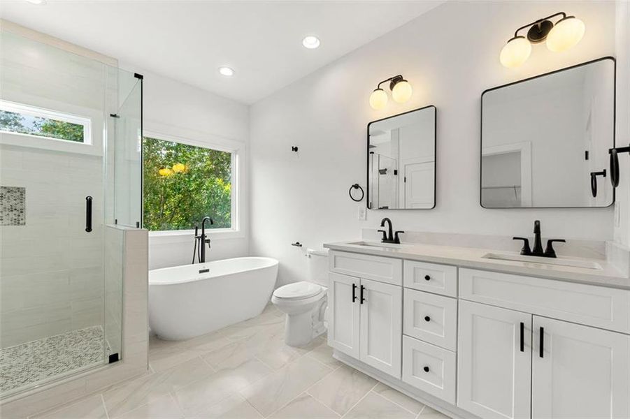 Furnished interior view inside a new home in , Jefferson (Image 15).