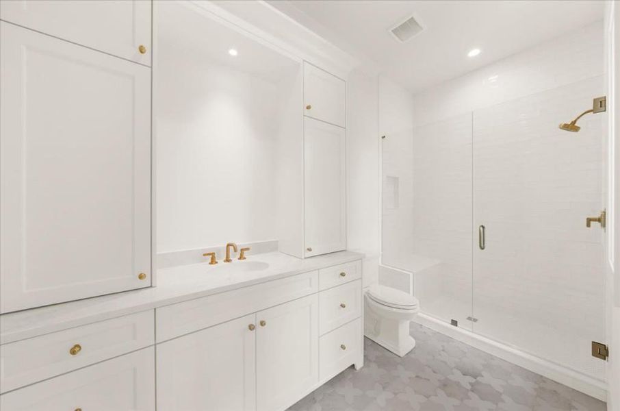 Furnished interior view inside a new home in , Canton (Image 11).