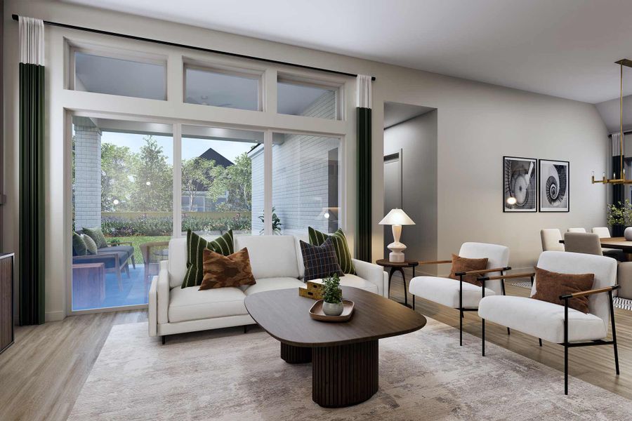The Alberta - Optional Sliding Glass Door