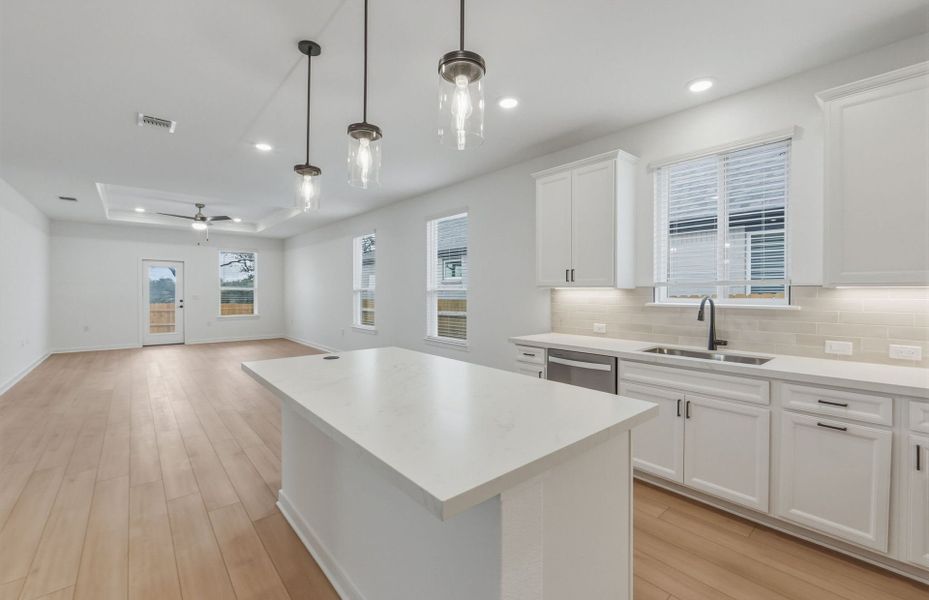 Furnished interior view inside a new home in Woodside, Georgetown (Image 11).