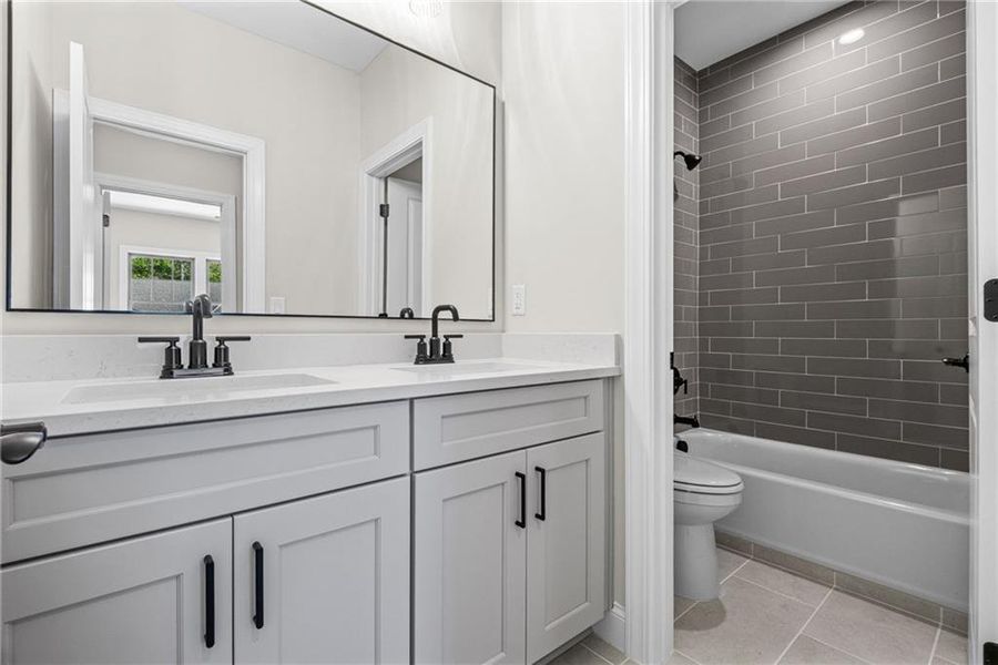 Furnished interior view inside a new home in , Canton (Image 9).