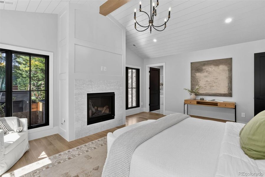 Furnished interior view inside a new home in , Denver (Image 4).