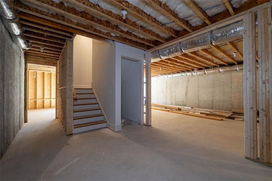 In-progress construction of a new home in , Marietta, GA (Image 54).