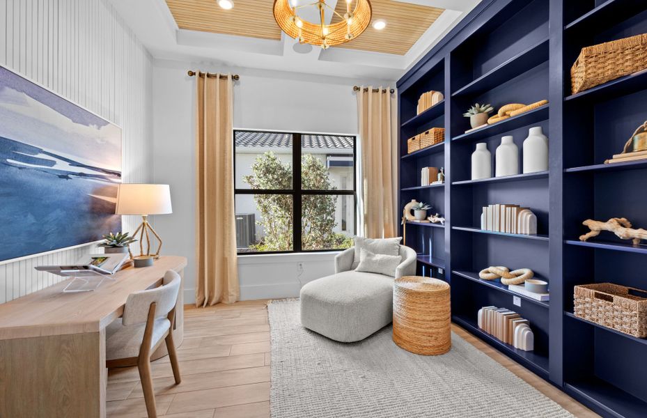 Representative furnished interior of a home built from the Layton Grande by Del Webb in Del Webb Catalina, Lakewood Ranch (Image 49).