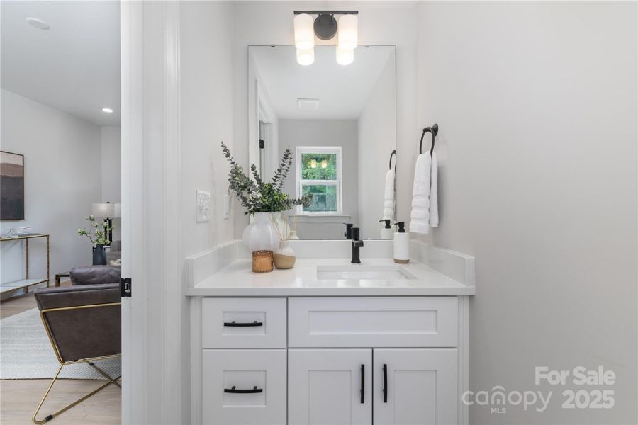 Furnished interior view inside a new home in , Statesville (Image 12).