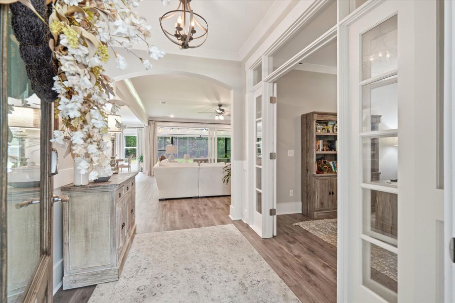 Furnished interior view inside a new home in , Johns Island (Image 53). Furnished interior view inside a new home in , Johns Island (Image 53).