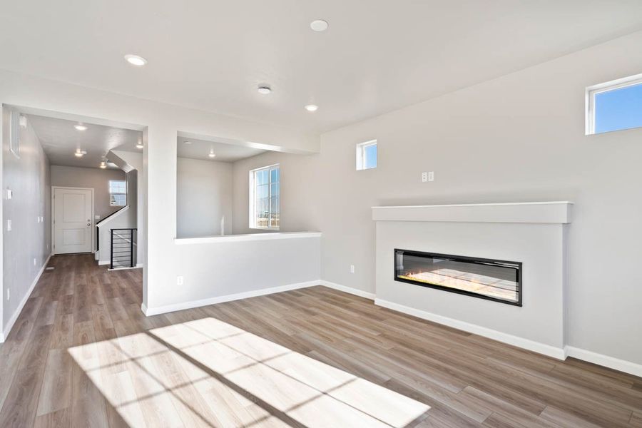 Spacious, unfurnished interior of a new home in Sky Ranch, Watkins (Image 17). Spacious, unfurnished interior of a new home in Sky Ranch, Watkins (Image 17).