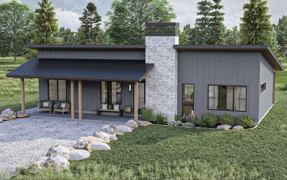 Representative exterior photo of a completed home built from the Sterling by Zeal Home Builders in Saddle Crest Estates, Weatherford, TX (Image 1).