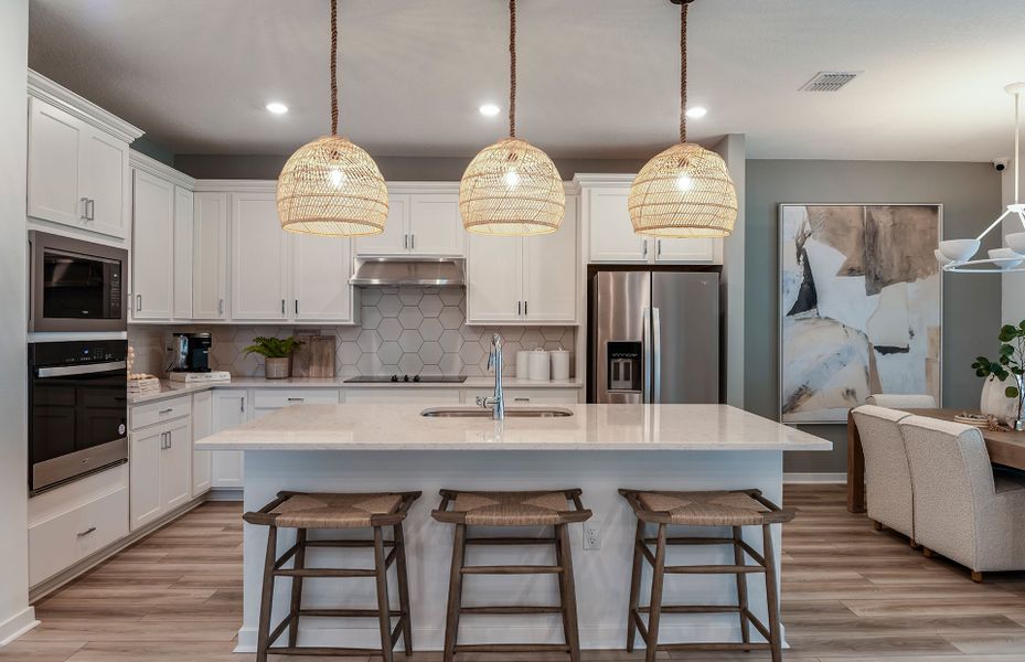 Furnished interior view inside a new home in Marion Ranch, Ocala (Image 10).