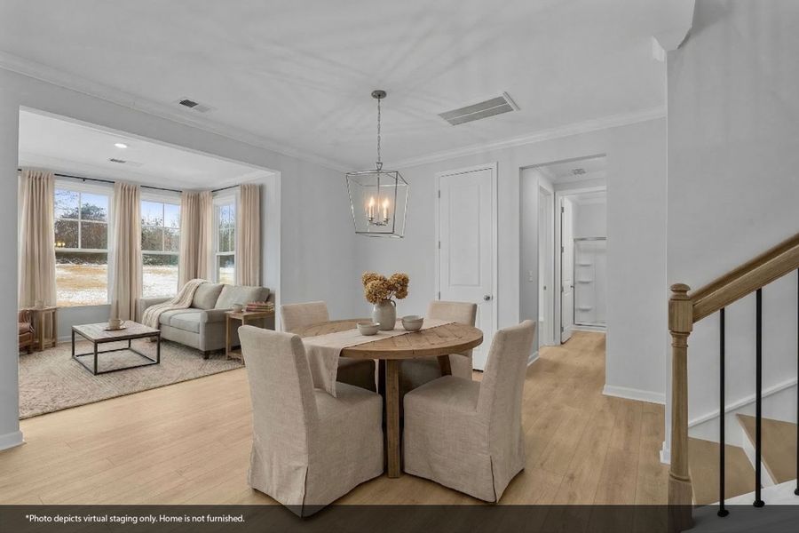 Furnished interior view inside a new home in Lilah Grove, Summerfield (Image 8).