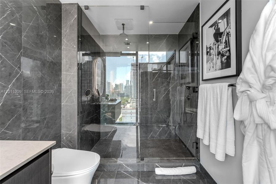 Furnished interior view inside a new home in , Miami (Image 5).