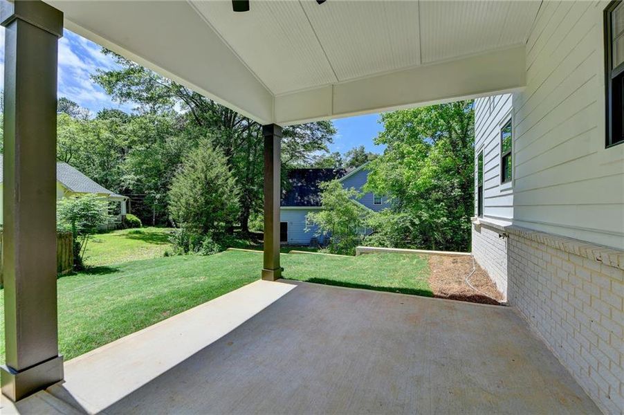 Exterior details and patio area of a home in , Snellville (Image 4).
