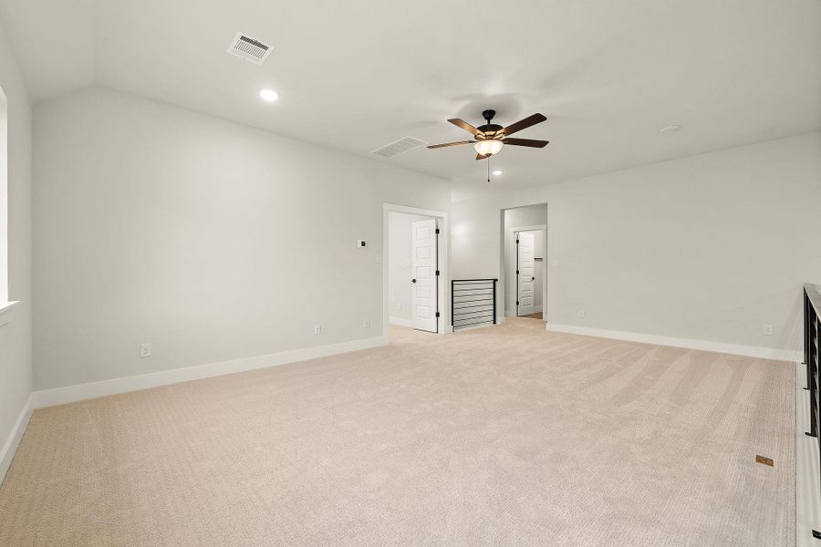 Spacious, unfurnished interior of a new home in Blackhawk in Pflugerville, Pflugerville (Image 19).