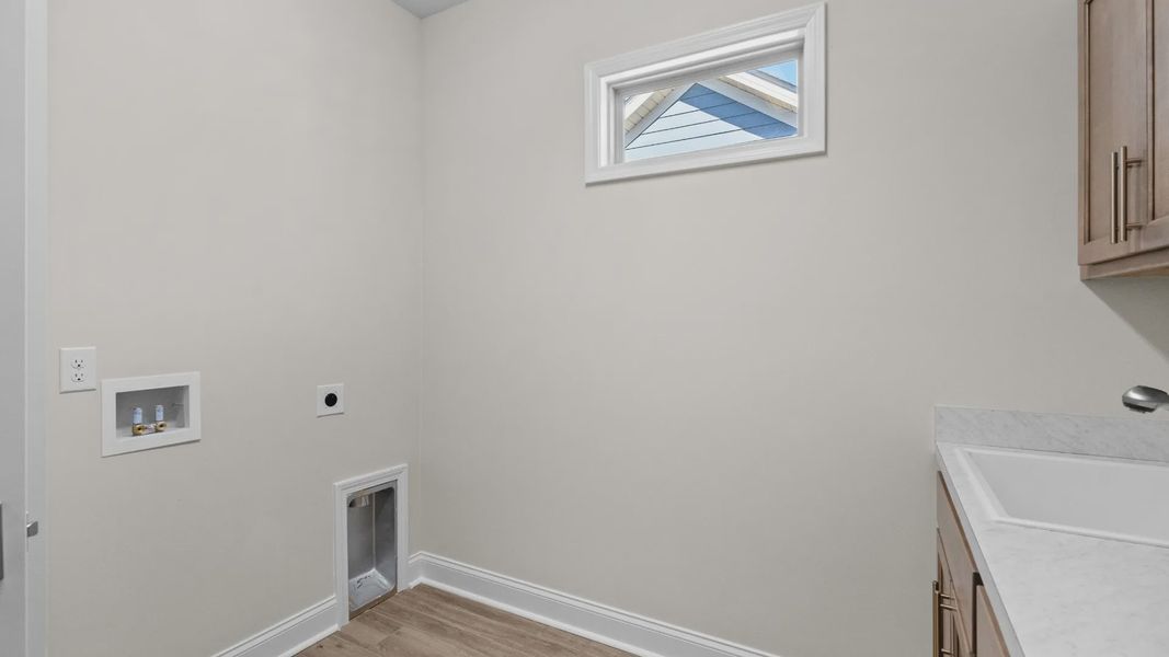 Spacious, unfurnished interior of a new home in Courtyards by Carrell, Ocean Isle Beach (Image 17). Spacious, unfurnished interior of a new home in Courtyards by Carrell, Ocean Isle Beach (Image 17).