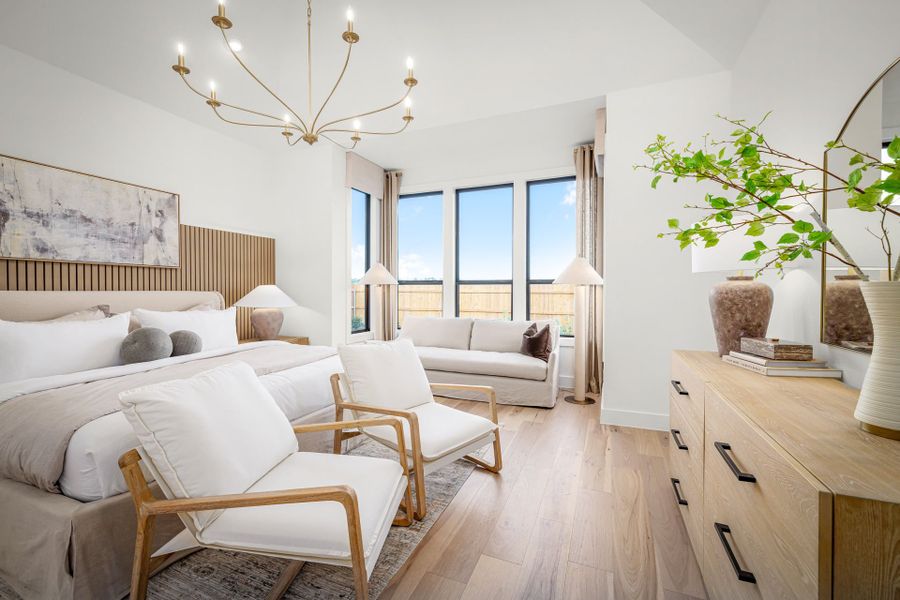 Representative furnished interior of a home built from the Gillett by Pulte Homes in Kuempel Farms, Pflugerville (Image 28).