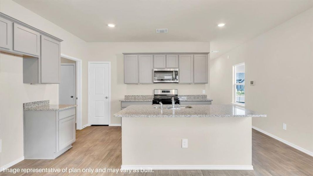 Furnished interior view inside a new home in California Meadows, Arlington (Image 4).