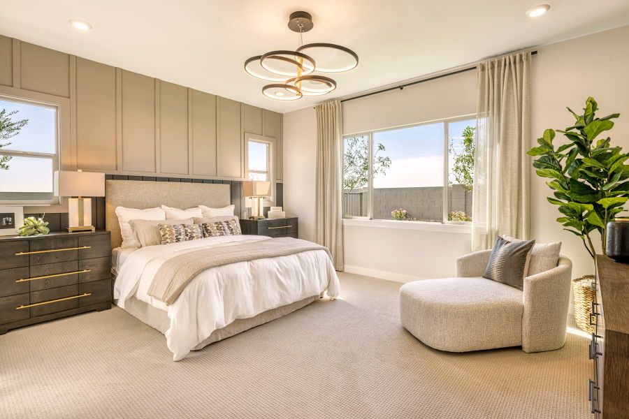 Representative furnished interior of a home built from the Violet Plan 5008 by Tri Pointe Homes in Soleo, San Tan Valley (Image 12). Representative furnished interior of a home built from the Violet Plan 5008 by Tri Pointe Homes in Soleo, San Tan Valley (Image 12).