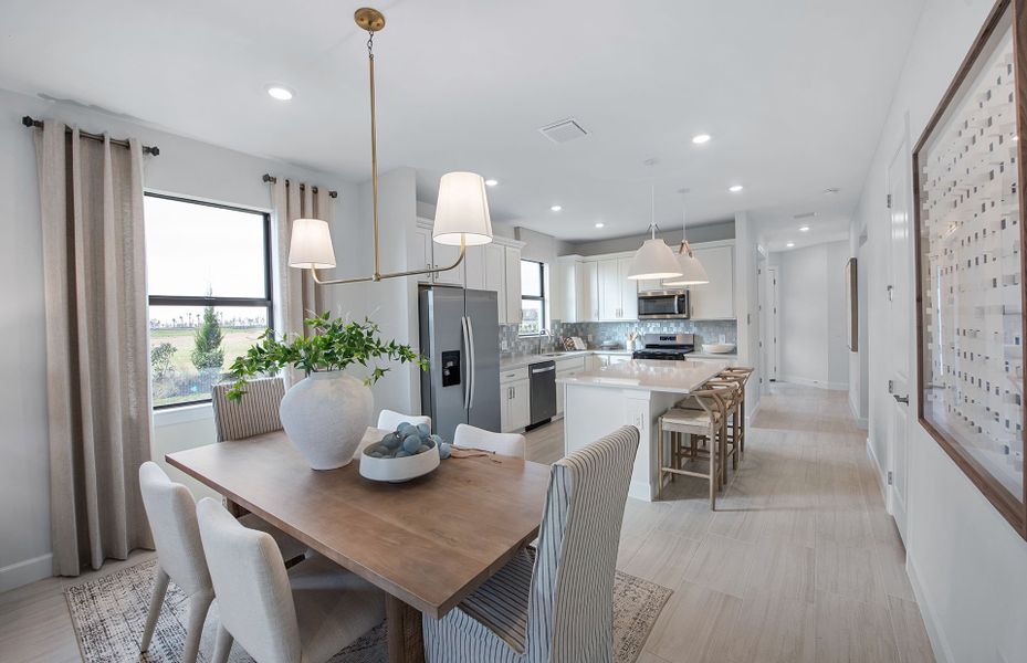 Cafe off the kitchen