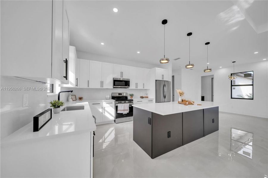 Furnished interior view inside a new home in , Lehigh Acres (Image 7).