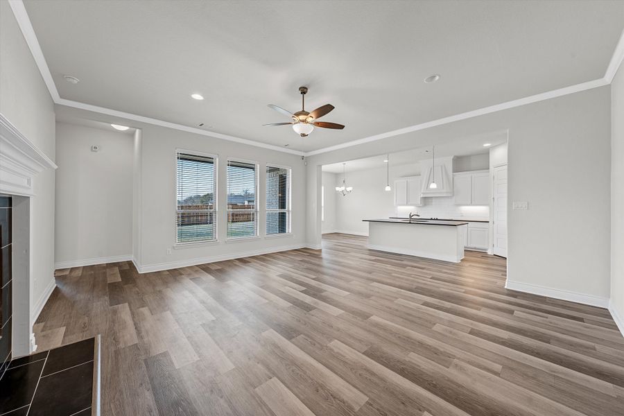 Spacious, unfurnished interior of a new home in Legacy Ranch - Phase 2, Temple (Image 22). Spacious, unfurnished interior of a new home in Legacy Ranch - Phase 2, Temple (Image 22).
