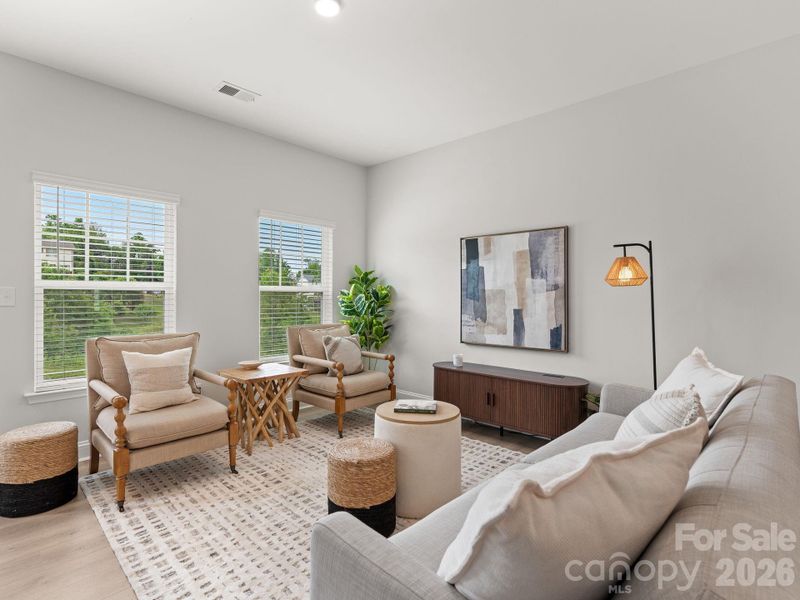 Furnished interior view inside a new home in , Asheville (Image 6).