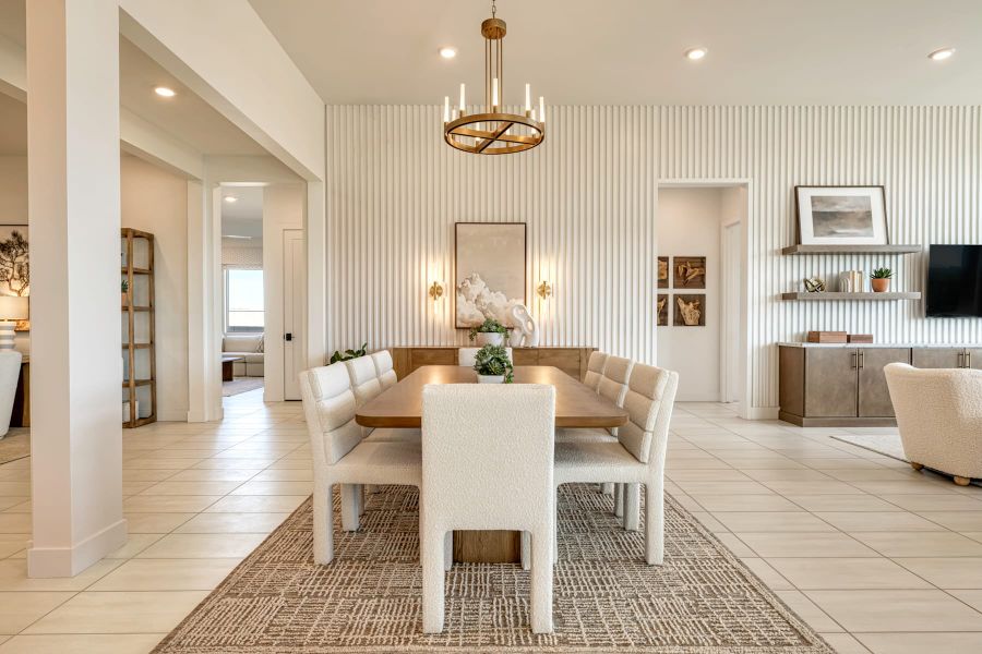 Representative furnished interior of a home built from the Pecan Plan 60-4 by Tri Pointe Homes in Abel Ranch, Goodyear (Image 11). Representative furnished interior of a home built from the Pecan Plan 60-4 by Tri Pointe Homes in Abel Ranch, Goodyear (Image 11).