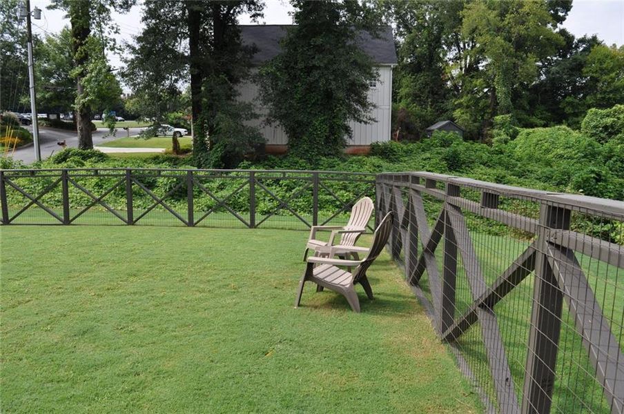 Exterior details and patio area of a home in , Marietta (Image 3).