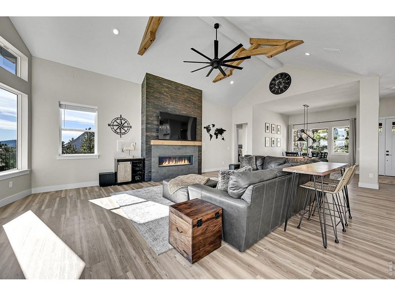 Furnished interior view inside a new home in , Loveland (Image 7).