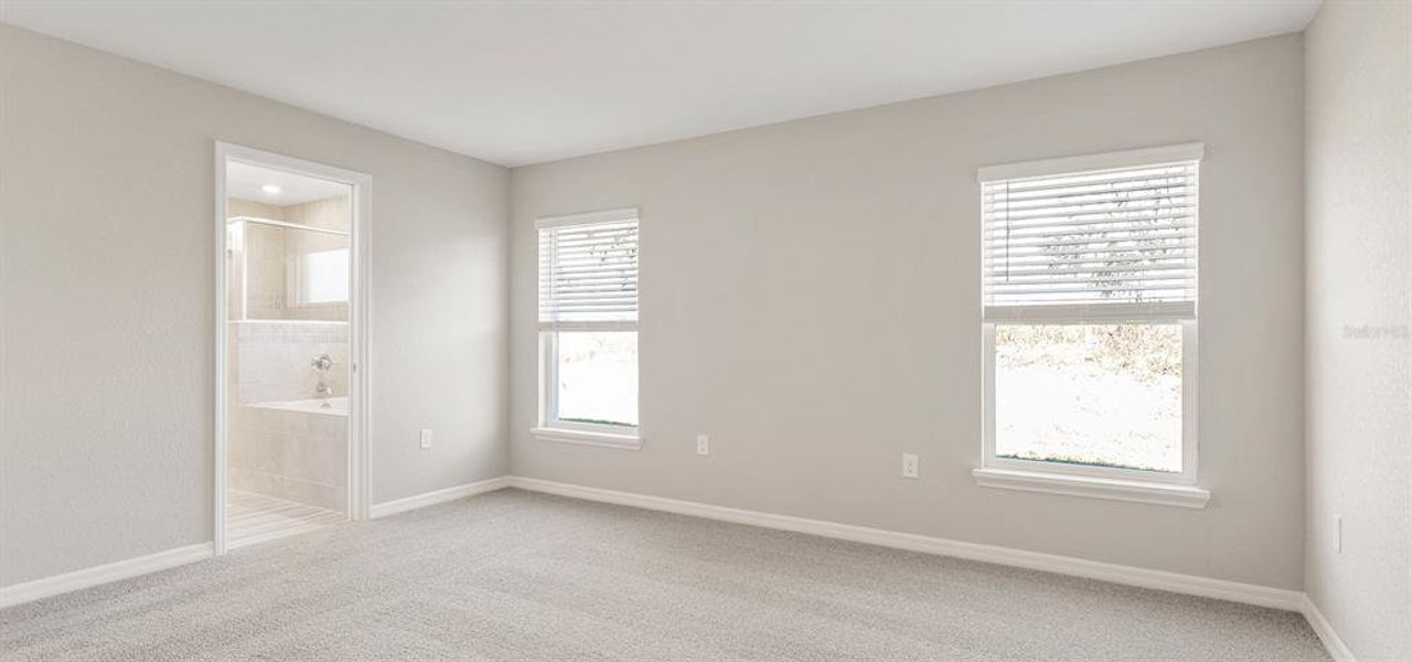 Spacious, unfurnished interior of a new home in Bennah Oaks, Belleview (Image 17).
