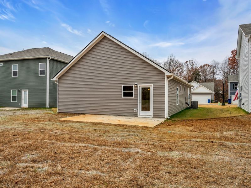Exterior details and patio area of a home in Cantigny Park, Clarksville (Image 19).